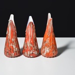 3 Fratelli Toso Vases, Leslie Pina Collection, Priced Each